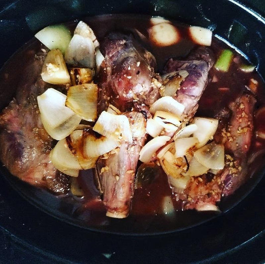 Great winter meals – Lamb Shanks in red wine - Creative Cooks Kitchen Australia