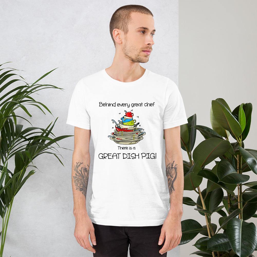 T-Shirt - Great Dish Pig (Light Shirts) - Creative Cooks Kitchen Australia